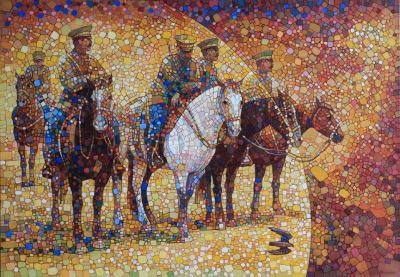 Заря заступала