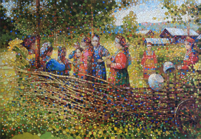 Праздничный плетень