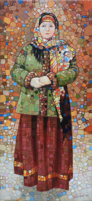 Мартовский снег (левая часть)